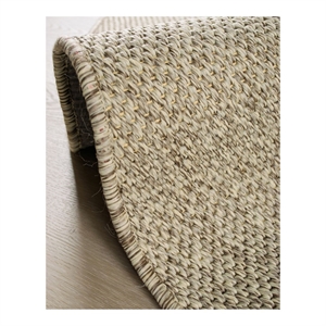 Monaco tæppe 4150 - 233 Grey Mix - Ø 240 cm. ( rundt tæppe )